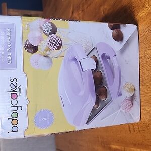 Mini Purple Cake Pop Maker